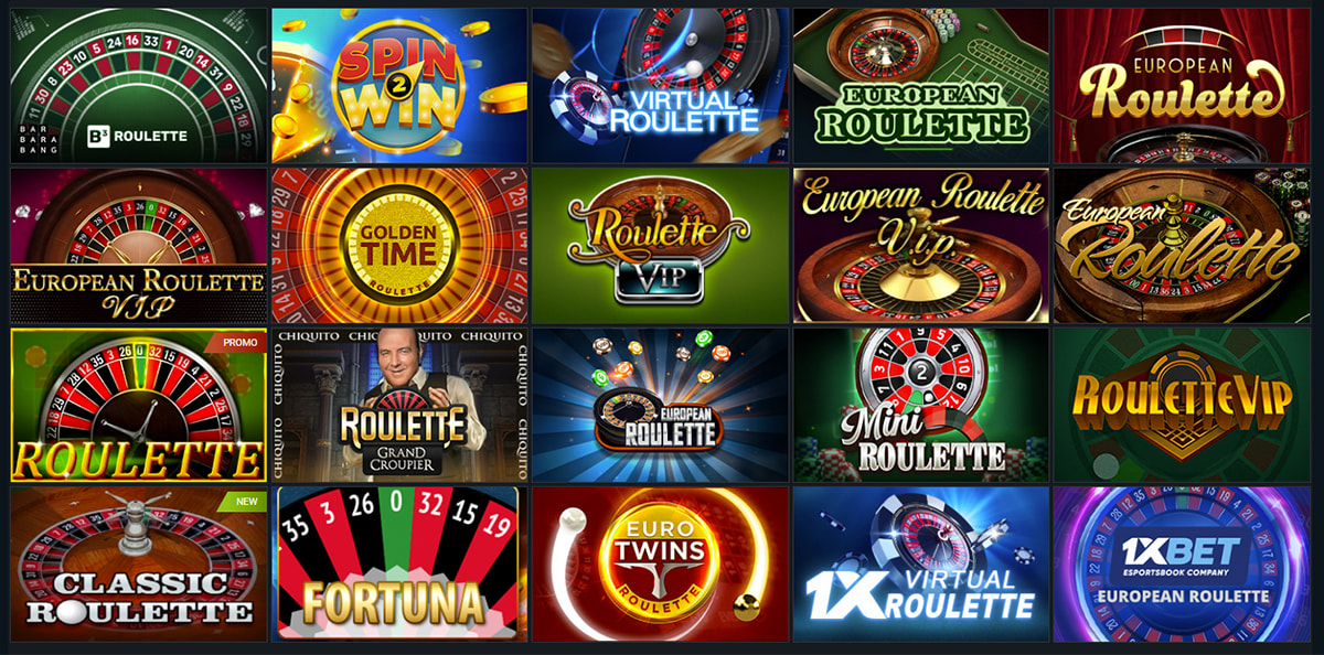 The 1XBET Roulette, Blackjack & Other Table Games