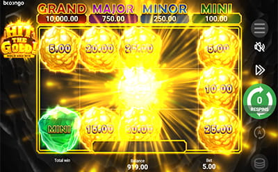 Hit the Gold! Hold and Win Slot Free Spins