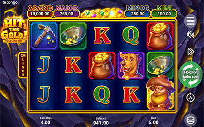 Hit the Gold! Hold and Win Slot Mobile