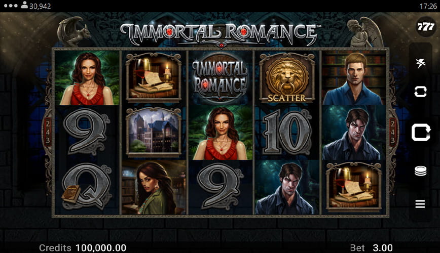 Immortal Romance play online for free
