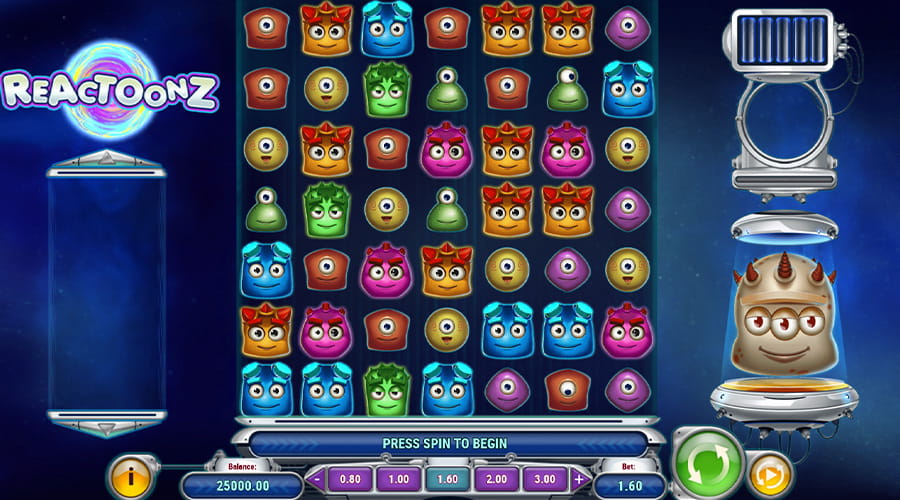 Reactoonz play online for free
