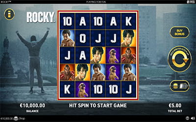 The Rocky Slot Game at the bet365 KE Online Casino