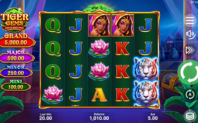 The Tiger Gems Slot Game at the MelBet Kenyan Online Casino