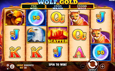 Wolf Gold Slot Mobile