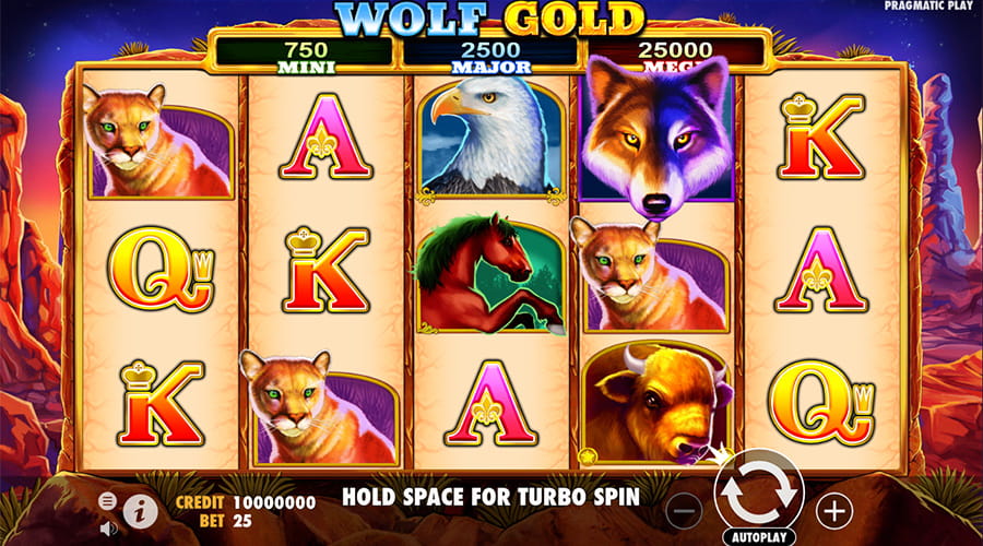 Wolf Gold play online for free